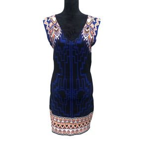 Jealous Tomato Printed Bodycon Dress size Large